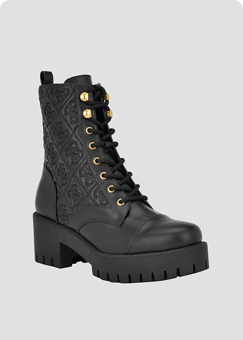 Guess platform boots discount